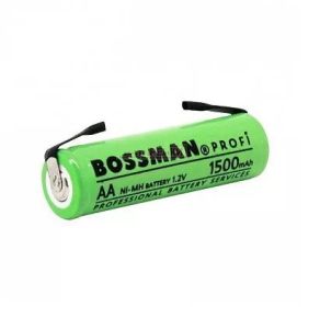 Аккумулятор промышленный Bossman AA 1.2V 1500mAh (с контактами) - 564887 Аккумулятор промышленный Bossman AA 1.2V 1500mAh (с контактами) - 564887
