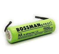 Аккумулятор промышленный Bossman AA 1.2V 1500mAh (с контактами) Аккумулятор промышленный Bossman AA 1.2V 1500mAh (с контактами)
