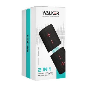 Портативная колонка WALKER WSP-710 2в1 магнітна black - 914626 Портативная колонка WALKER WSP-710 2в1 магнітна black - 914626